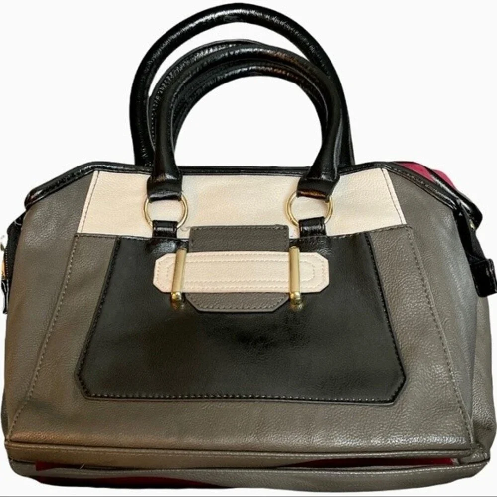 Steve Madden Grey, Black and White Handbag